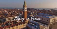 Flying in Venice