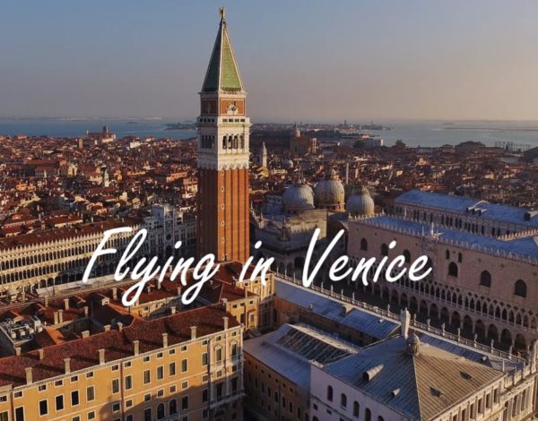 Flying in Venice