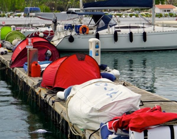 No, this is not a homeless camp in California